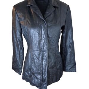 Overbrook Vintage Leather Jacket‎ Sz S